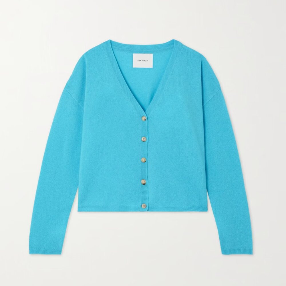 Lisa Yang 100% cashmere cardigan XS